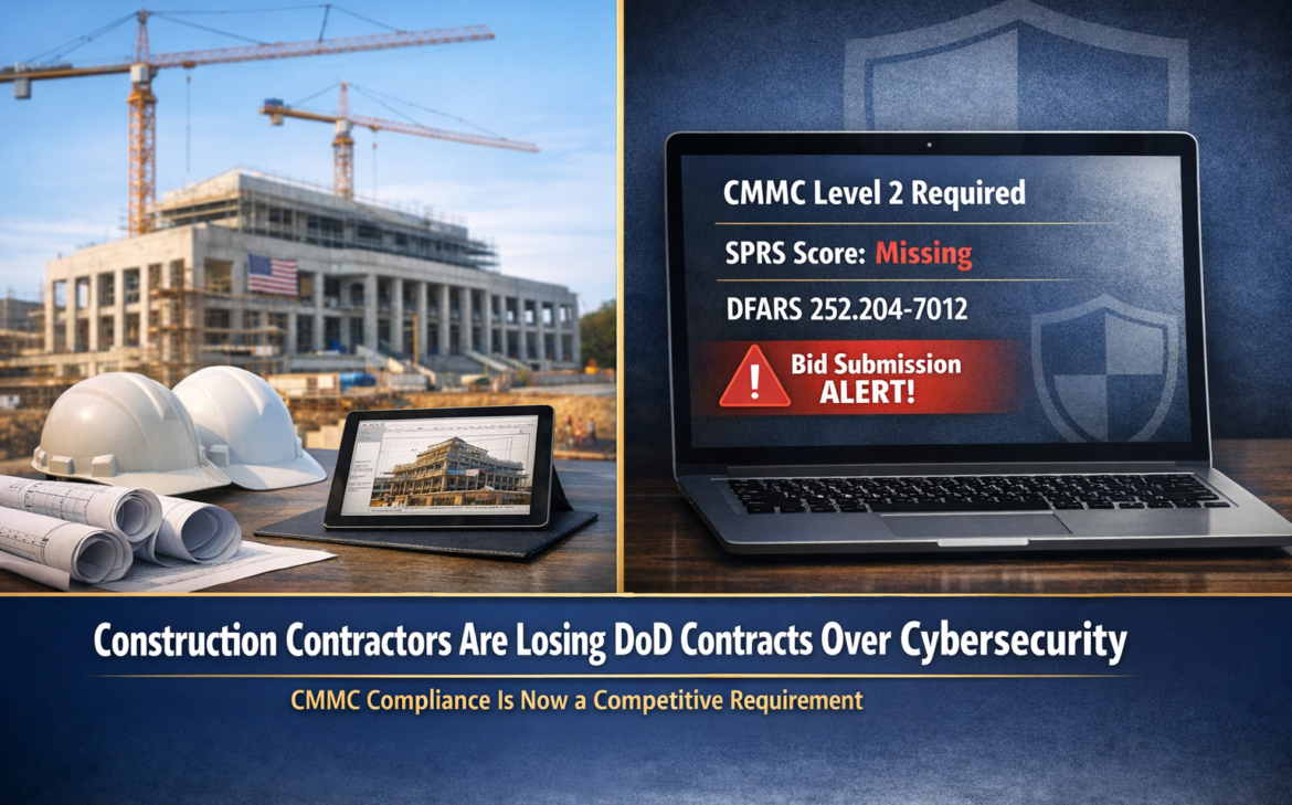 How Construction Contractors Are Losing DoD Contracts Over Cybersecurity
