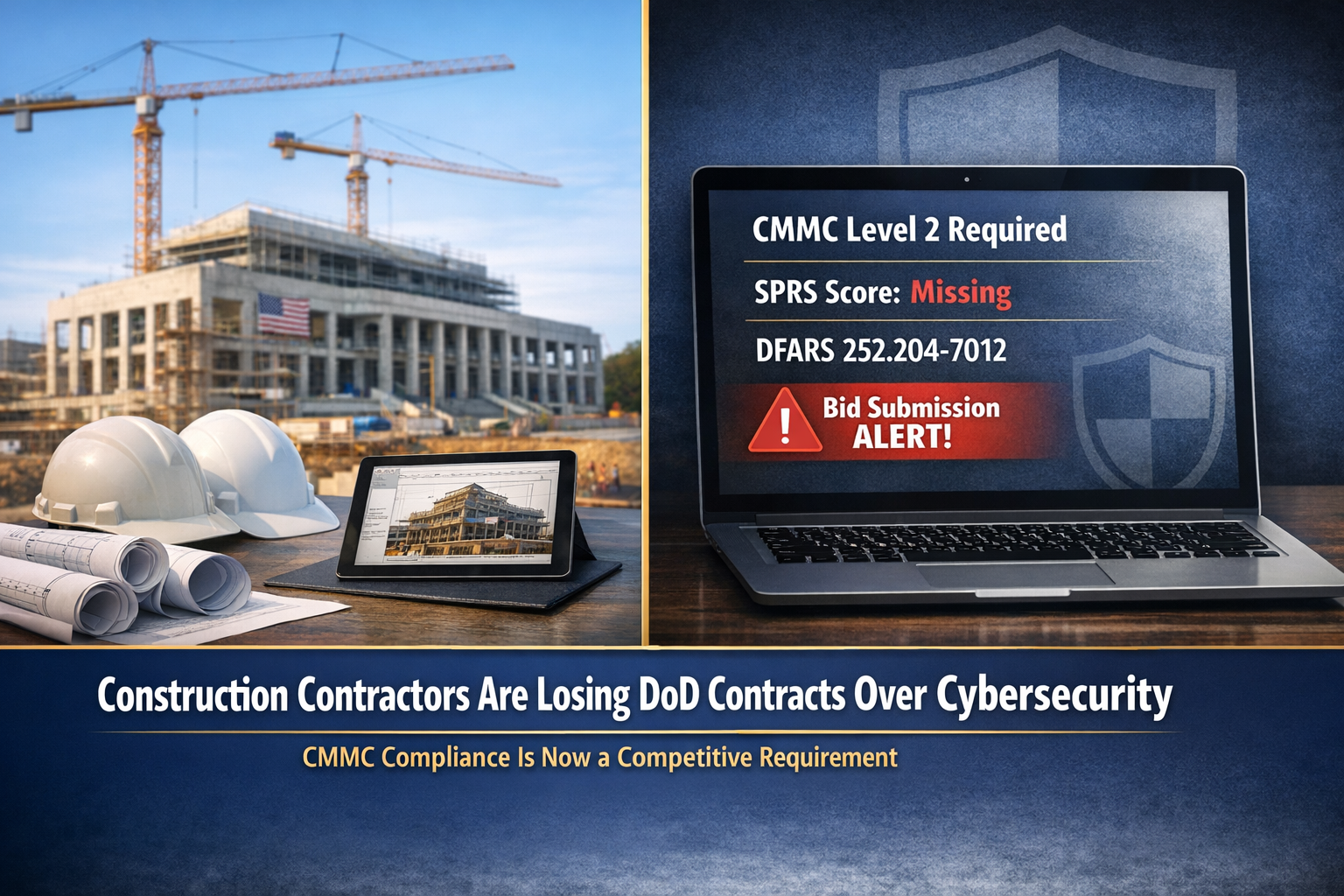 How Construction Contractors Are Losing DoD Contracts Over Cybersecurity