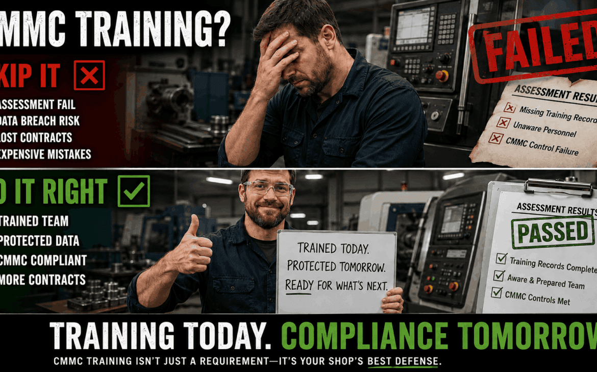 CMMC Training Requirements: What Machine Shop Teams Must Know