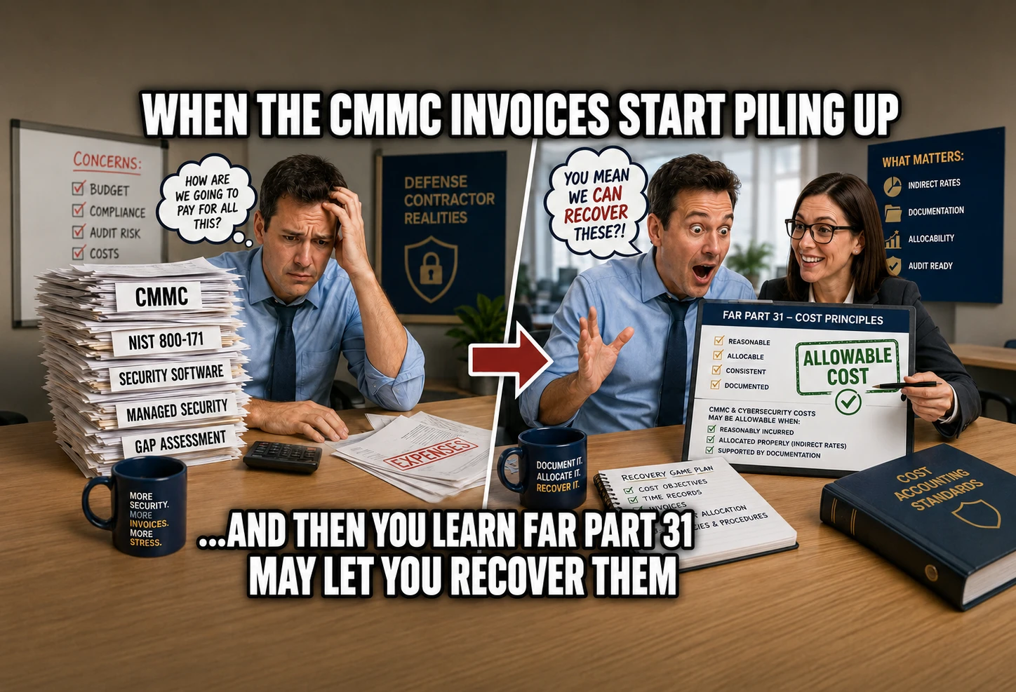 Are CMMC Compliance Costs Recoverable Under FAR Part 31?
